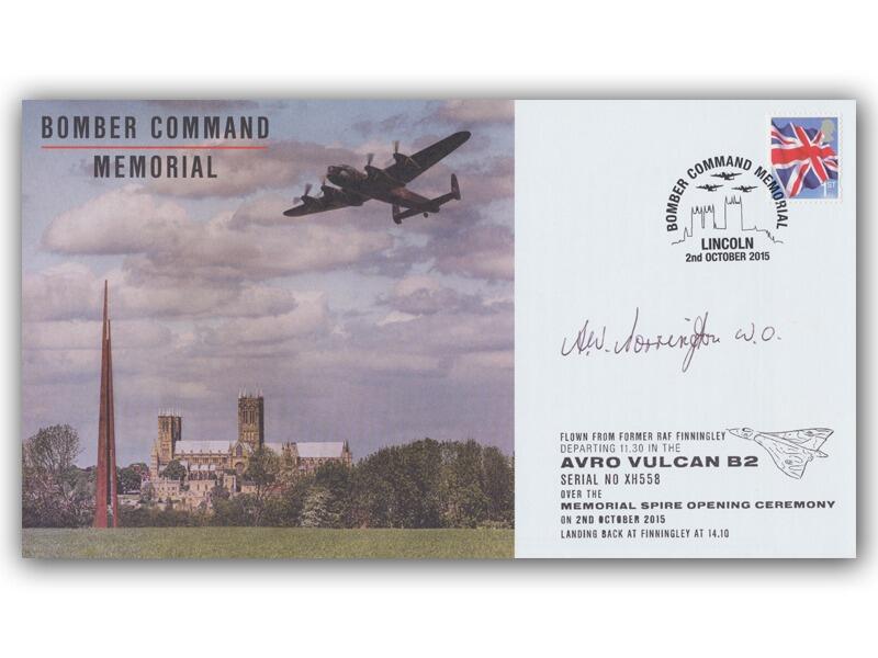 Bomber Command Memorial, signed Alfred Norrington