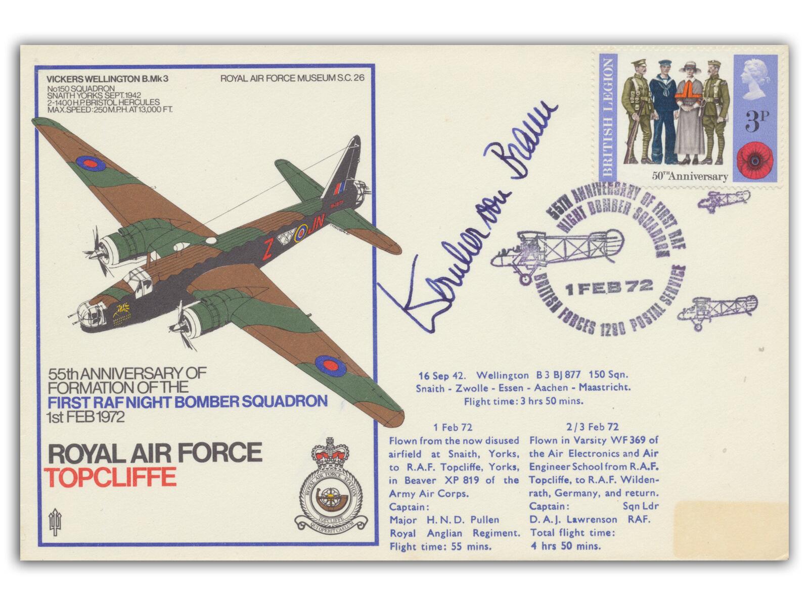 Wernher Von Braun Autograph | Rocket & NASA Engineer