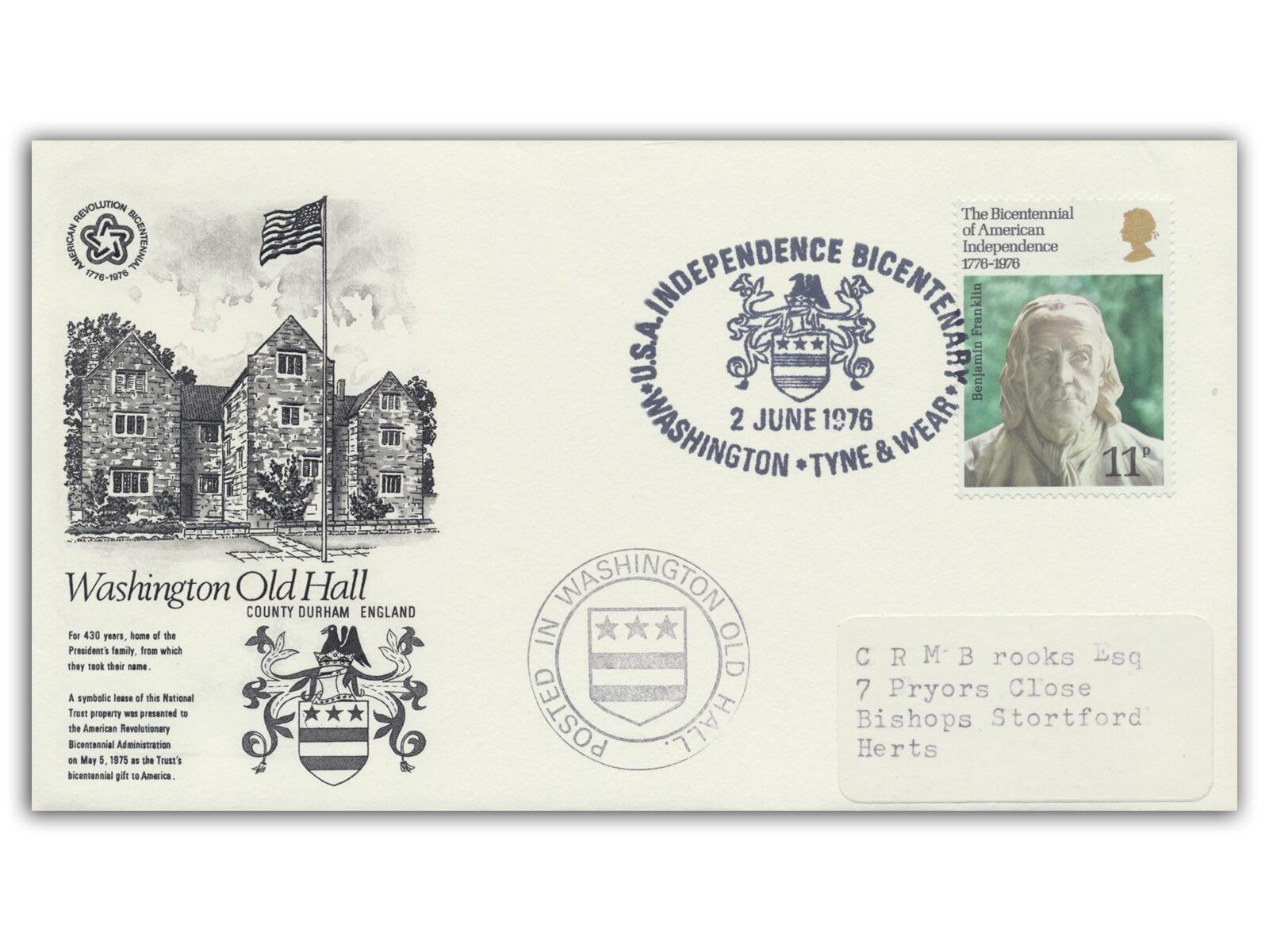 1976 USA Bicentenary, Washington Old Hall official