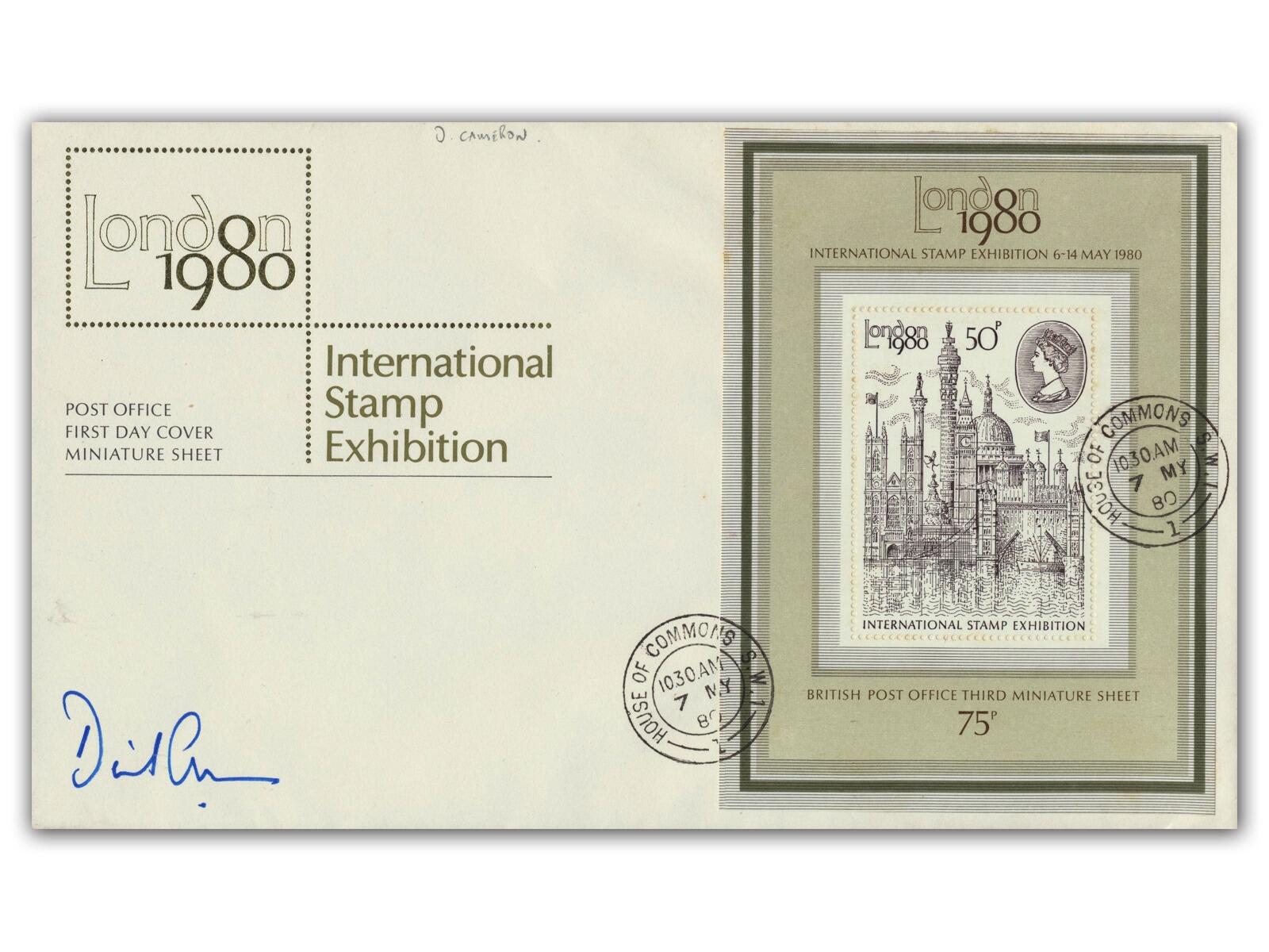 David Cameron Autograph | Prime Minister