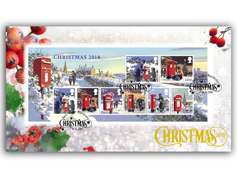 Christmas 2018 Miniature Sheet Cover