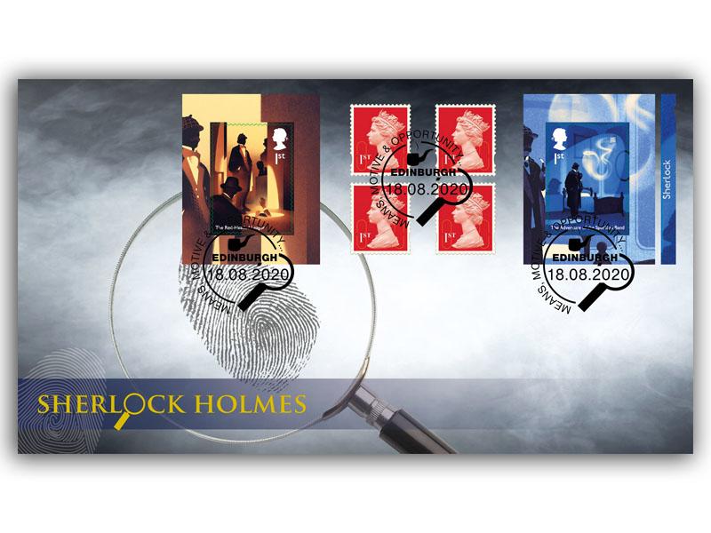 Sherlock Holmes Retail Stamp Booklet Cover
