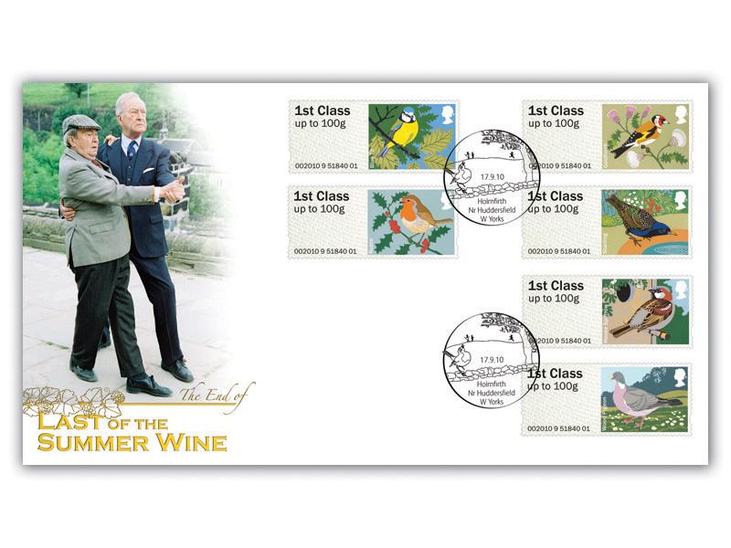 Post & Go - Birds of Britain / Last of the Summer Wine, Machine stamps