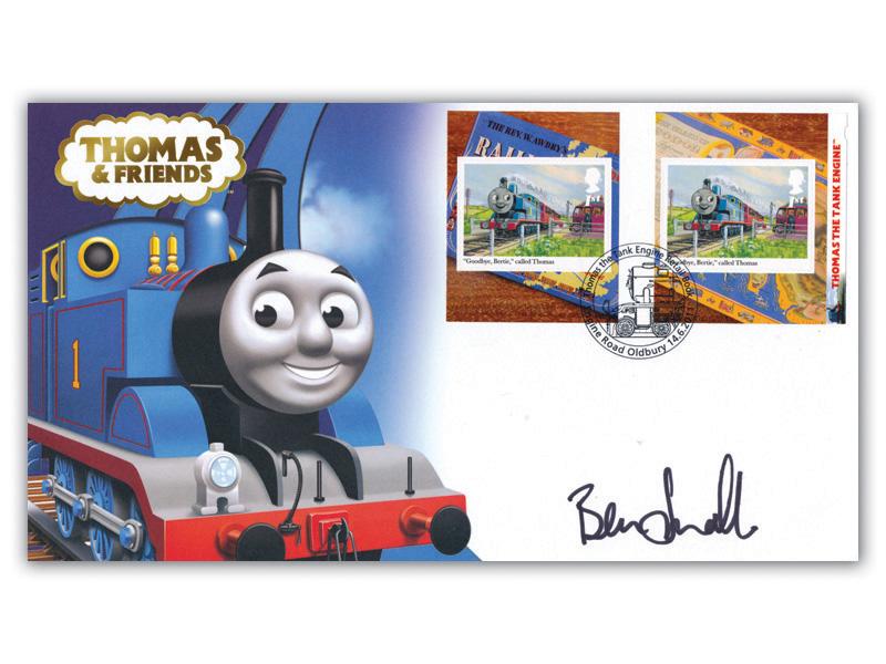 Thomas the Tank Engine Retail Booklet Cover signed by Ben Small
