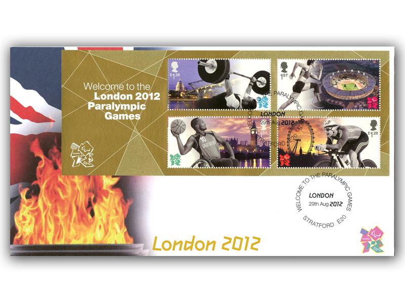 London 2012 Paralympics Games Miniature Sheet