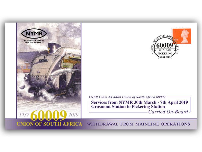 60009 Union of South Africa Withdrawal from Mainline Operations