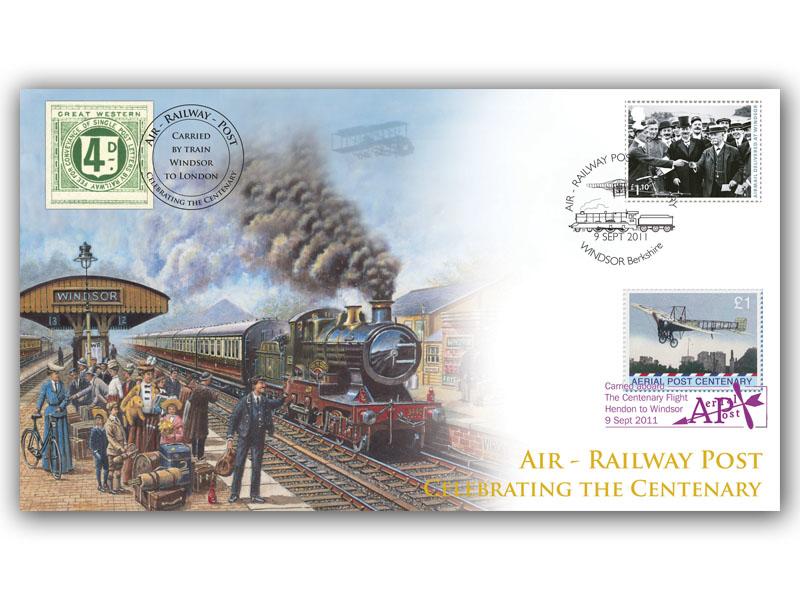 Centenary Air-Railway post