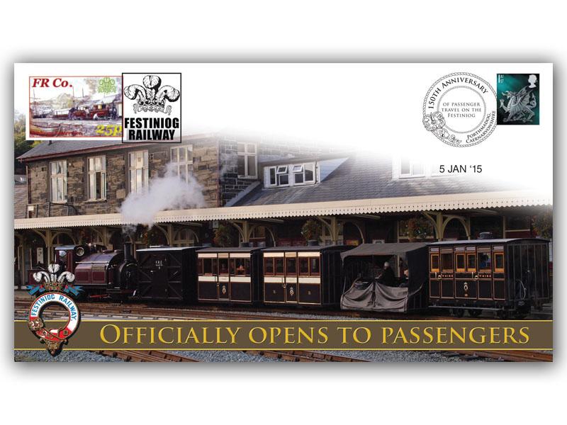 Festiniog Railway 150th Anniversary of the 1st Passenger Train
