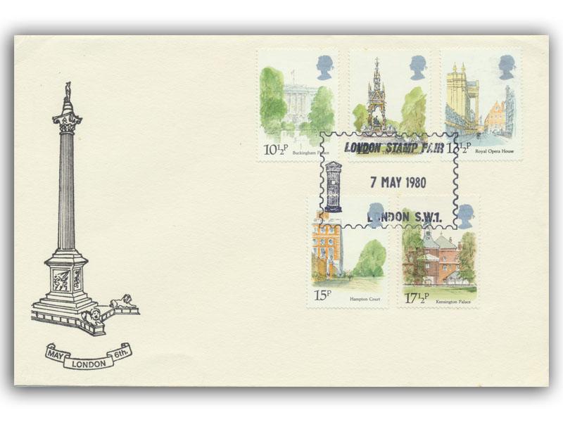 1980 Landmarks, London Stamp Fair official