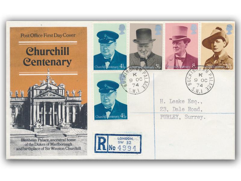 1974 Churchill, Buckingham Palace CDS