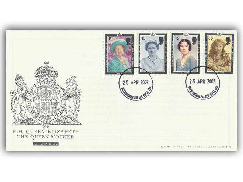 2002 Queen Mother, Buckingham Palace CDS