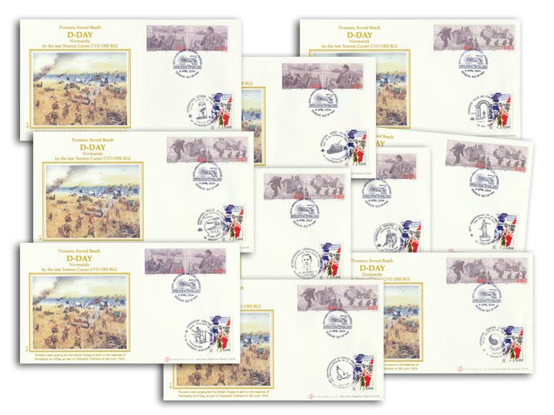 D-Day 60th Anniversary, set of 10