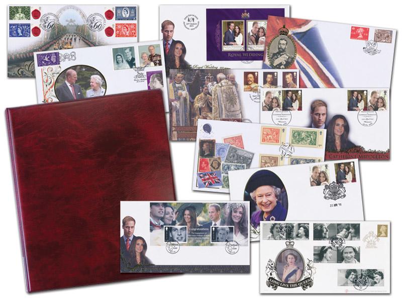 10 Unsigned Buckingham Royalty Covers Plus a Standard Album