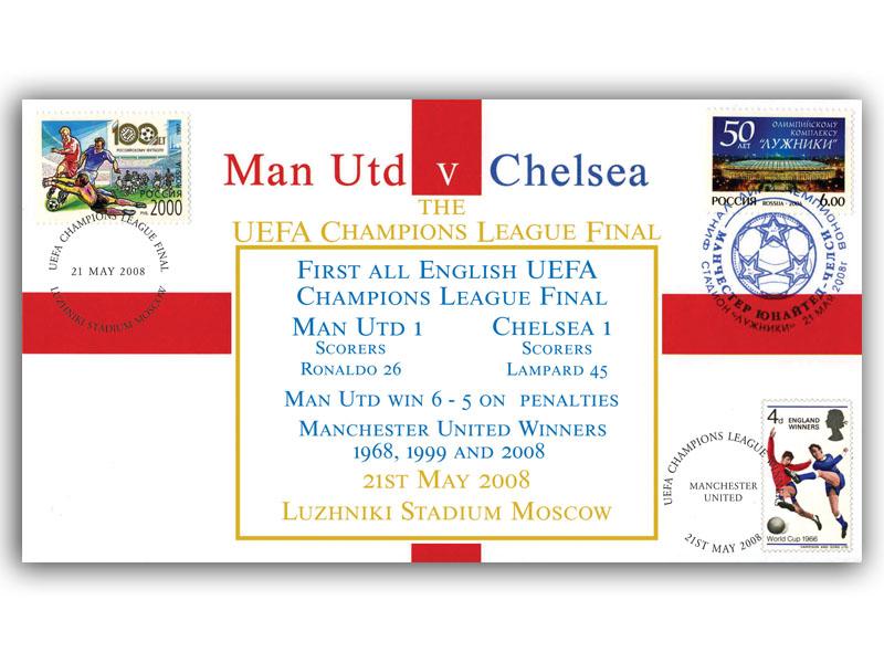 2008 Man United v Chelsea UEFA Champions League Final