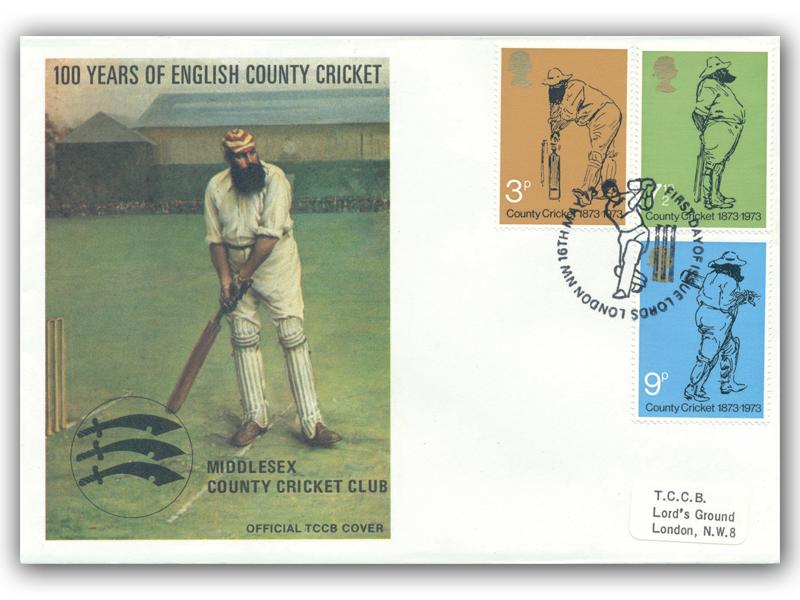 1973 Cricket TCCB Middlesex