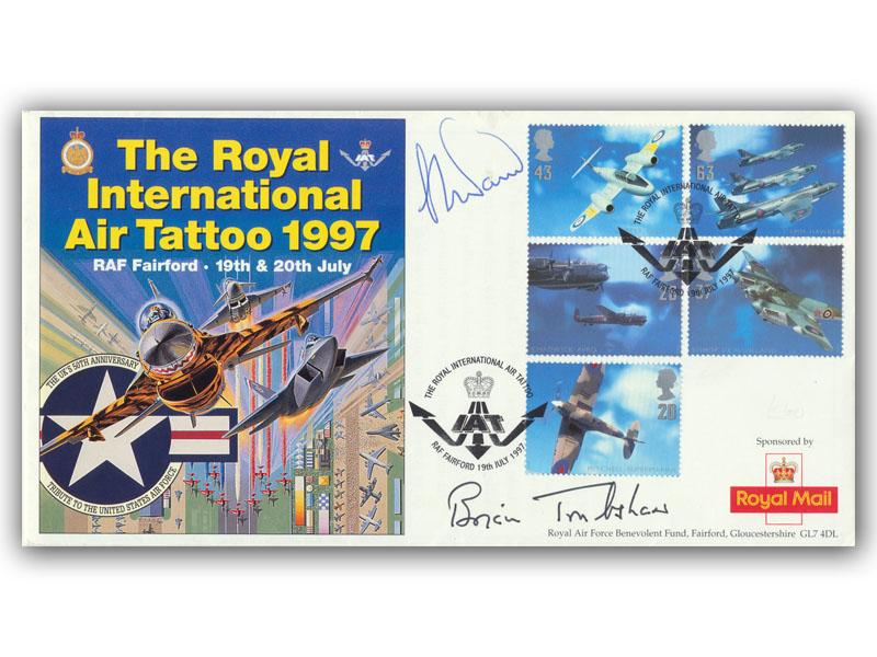 Brian Trubshaw signed 1997 Air Tattoo cover