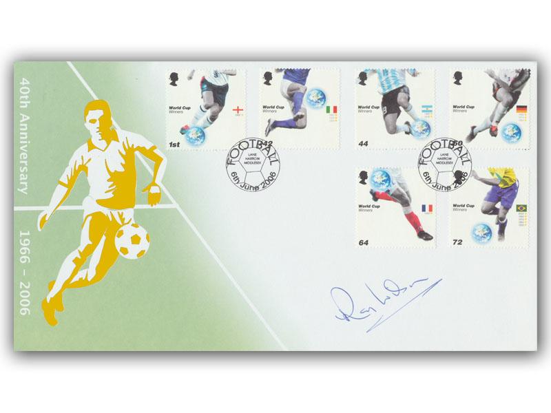 Ray Wilson signed 2006 World Cup cover
