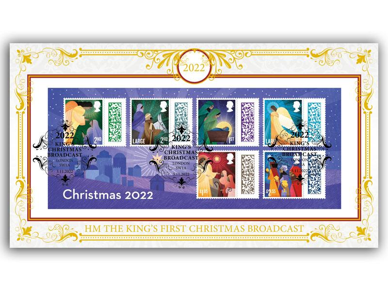 Christmas 2022 First Day Cover - Miniature Sheet Cover
