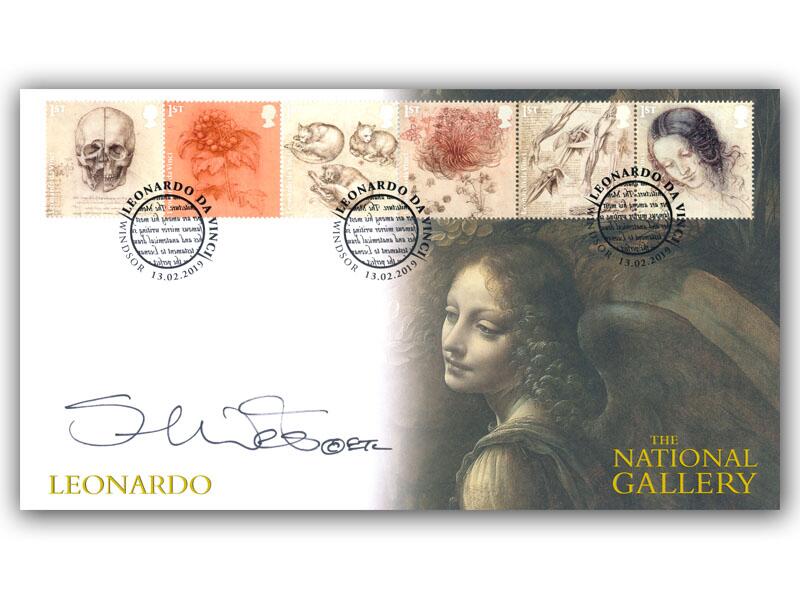 500th Anniversary of the Death of Leonardo da Vinci - Angel cover design
