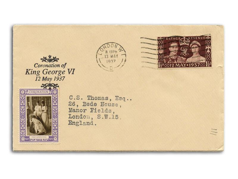 1937 Coronation, Harrison label