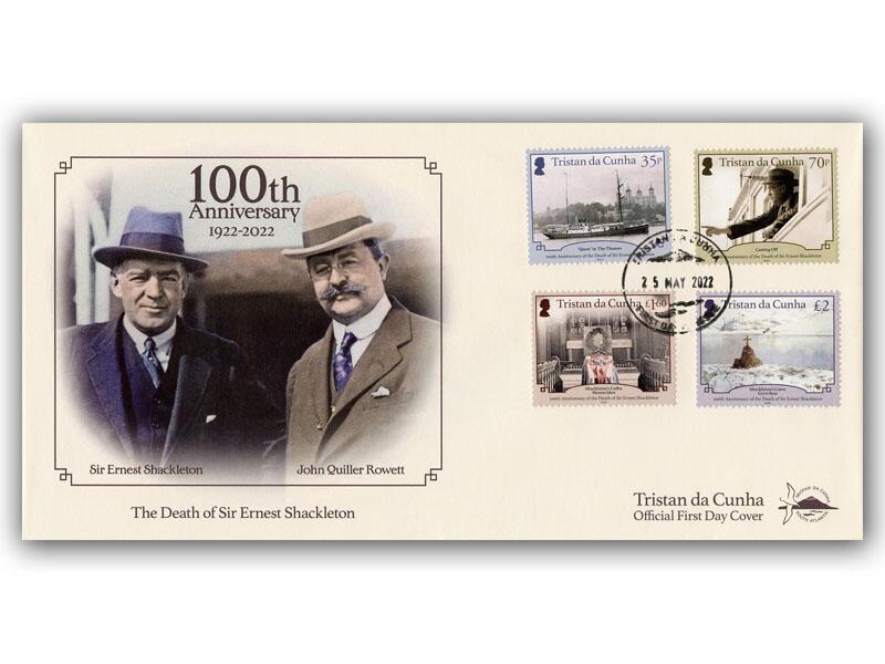 Sir Ernest Shackleton Death 100 - Tristan Da Cunha