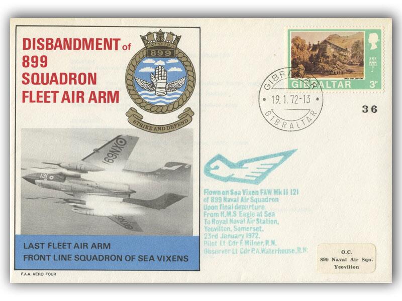 1972 Disbandment of 899 Squadron Fleet Air Arm