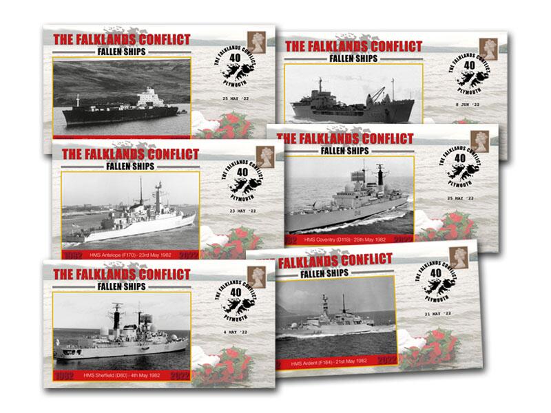Falklands Conflict, Fallen Ships Set