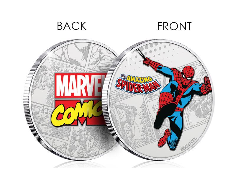 Spiderman Official Marvel Medal