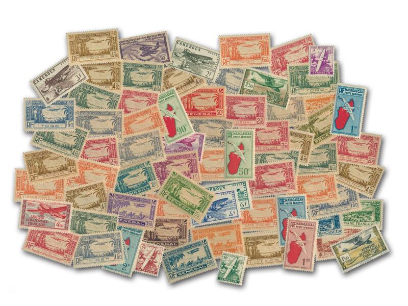 Worldwide Airmail Stamps