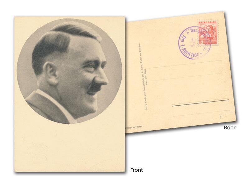 Hitler postcard