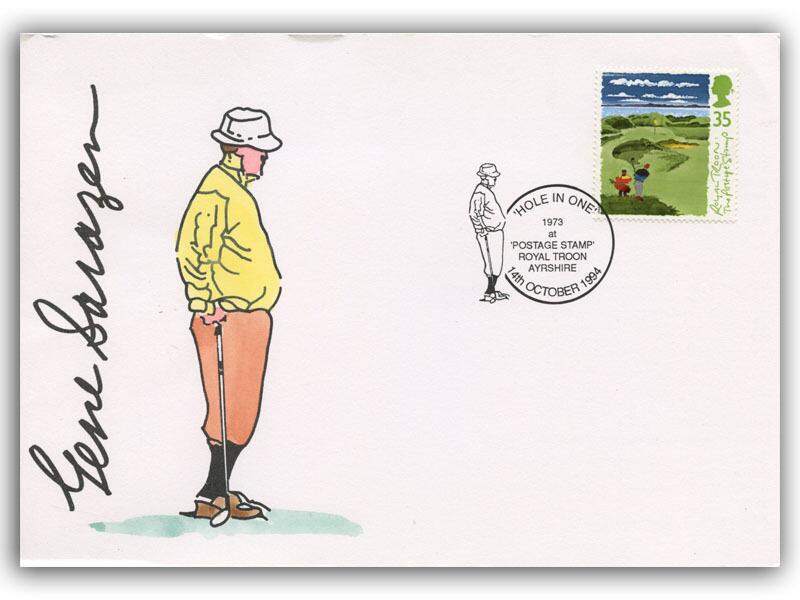 Gene Sarazen signed 1994 Golf cover