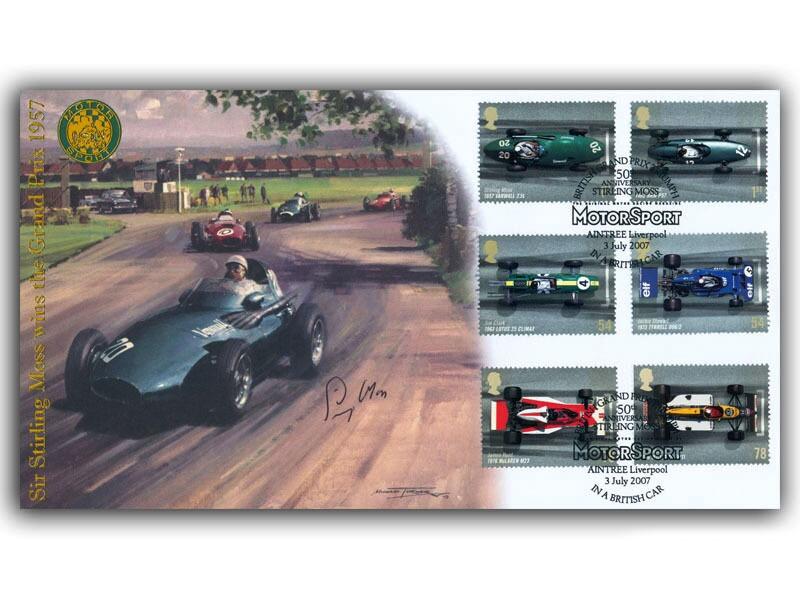 Grand Prix - Sir Stirling Moss 50th Anniversary, signed