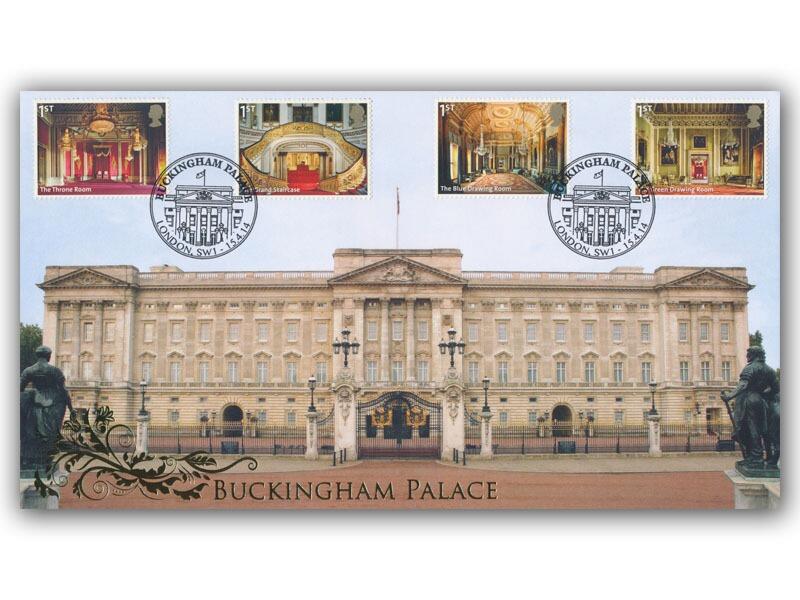 2014 Buckingham Palace, stamps from the miniature sheet, Buckingham Palace illustration