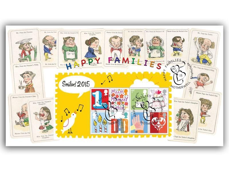 Happy Families Miniature Sheet Cover