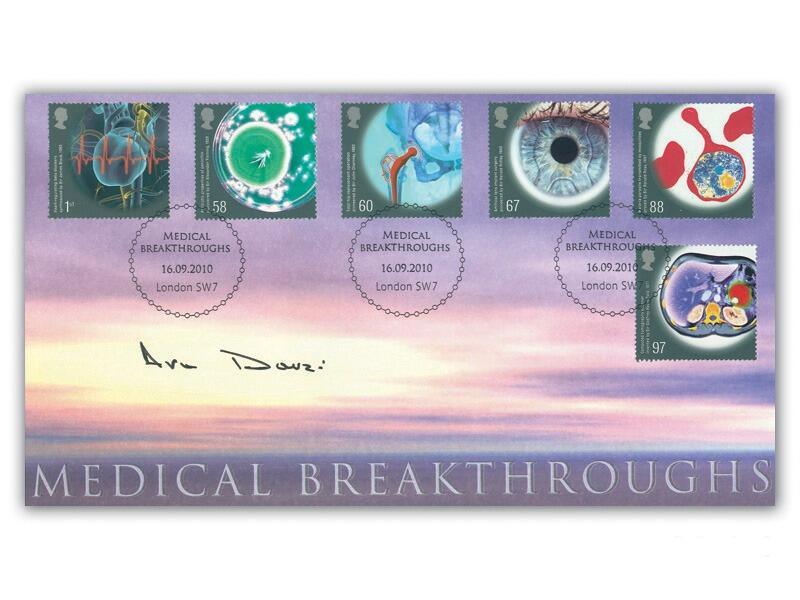 Medical Breakthroughs, signed by Lord Darzi