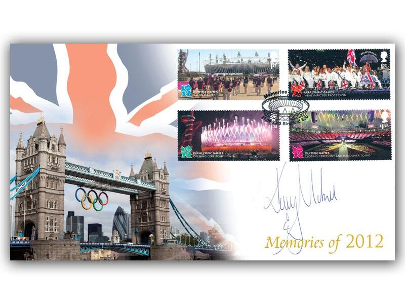 Olympic & Paralympic Games Memories, signed by Dame Kelly Holmes