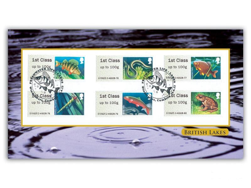 Post & Go Lakes Machine stamps cover