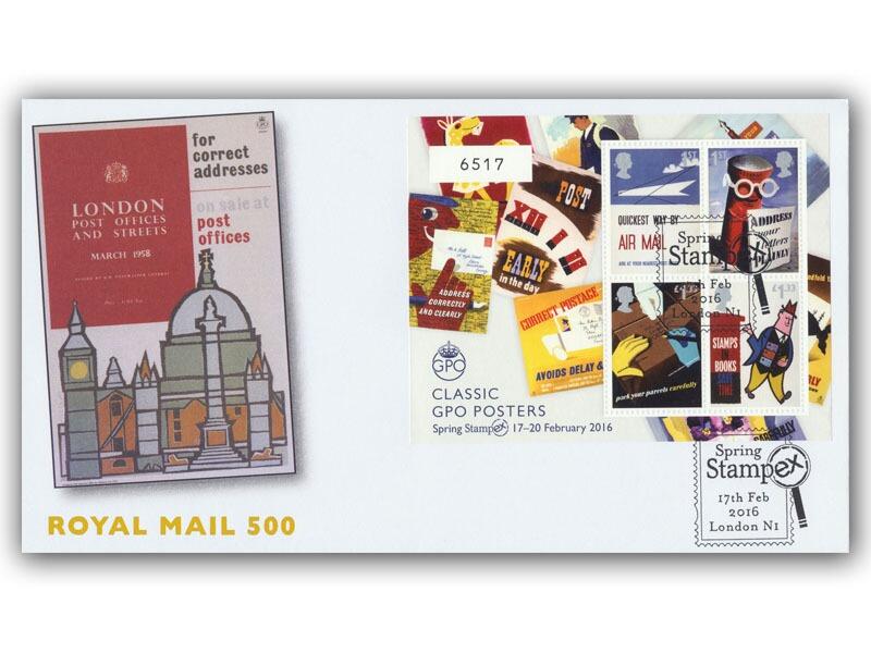 2016 Royal Mail, Stampex Overprint