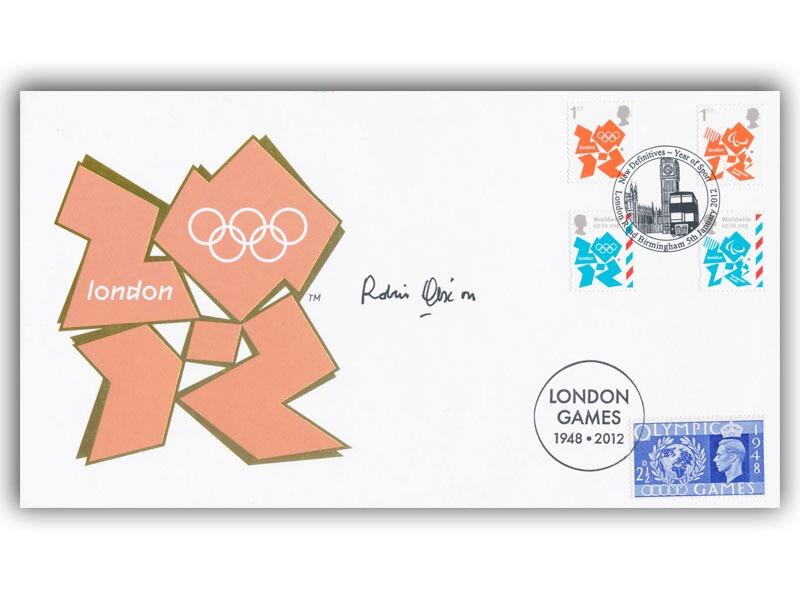 2012 London Olympics & Paralympics, London Road, Birmingham, signed by Robin Dixon