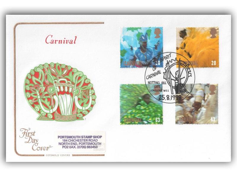 1998 Carnivals, our choice of special postmark