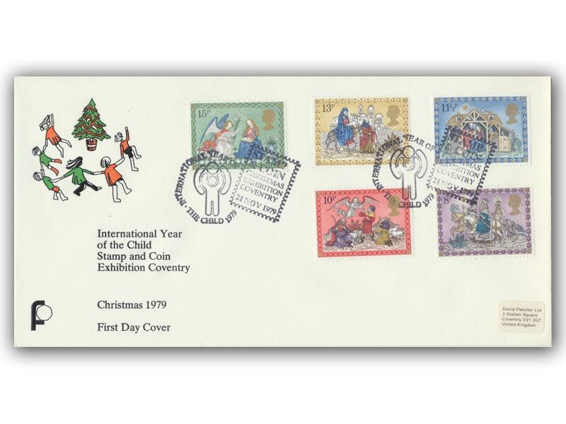 1979 Christmas, Stamp and Coin Mart Coventry Official