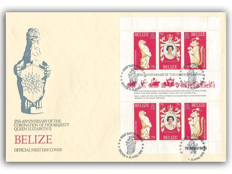 1978 Belize, 25th Anniversary of the Coronation