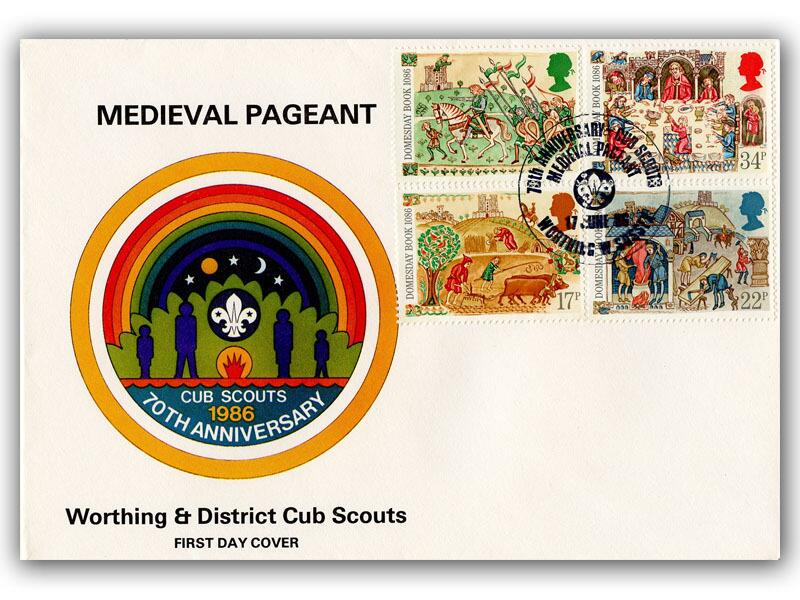 1986 Medieval Life, Worthing & District Cub Scouts official