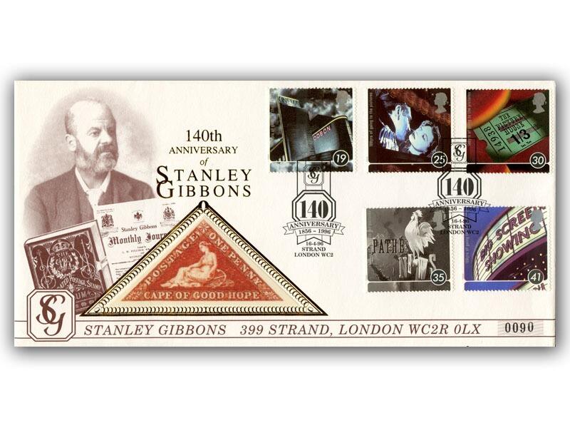 1996 Cinema, 140th Anniversary of Stanley Gibbons