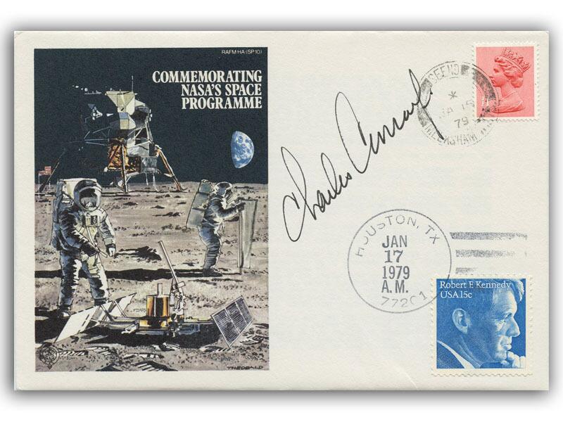 Charles Conrad signed 1979 NASA cover