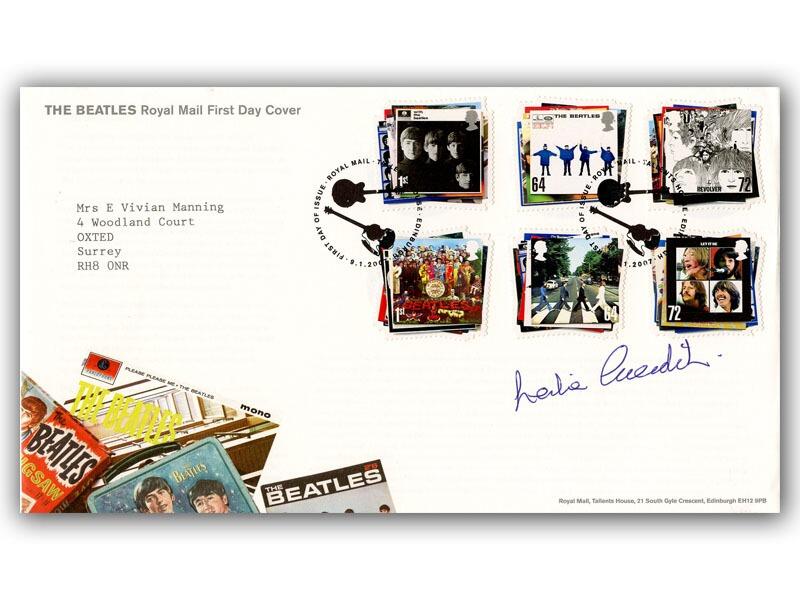 2007 Beatles full set cover signed by Leslie Cavendish