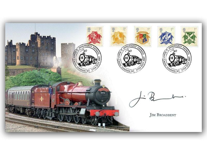 Harry Potter Hogwarts Express, Signed Jim Broadbent