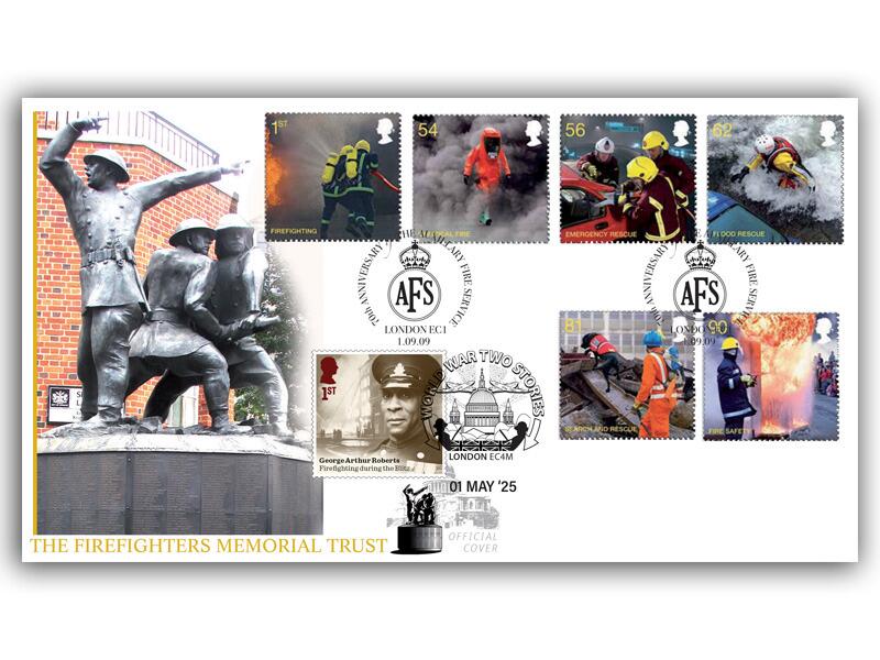 Firefighters, World War Two 'Blitz' Firefighter double