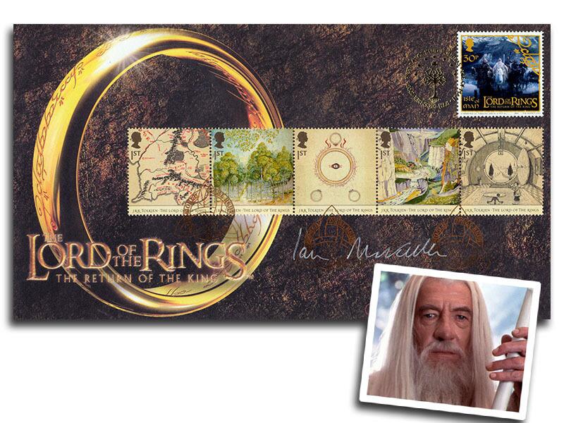 Lord of the Rings stamps | Ian McKellen 'Gandalf' Signed