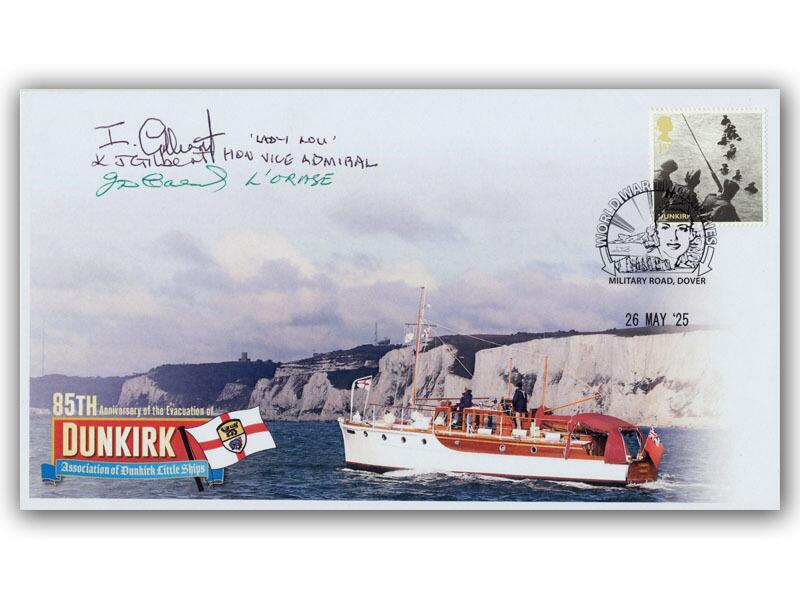 John Calvert 'L'Orage' signed | Dunkirk Little Ships 85th Anniversary